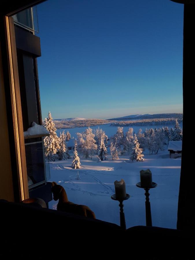 Leilighet Med Panoramautsikt Sjusjoen Innendors Parkering Buitenkant foto