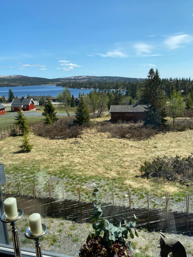 Leilighet Med Panoramautsikt Sjusjoen Innendors Parkering Buitenkant foto