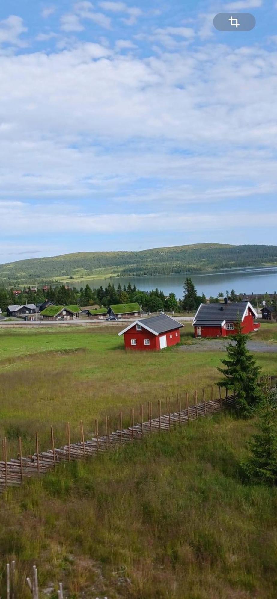 Leilighet Med Panoramautsikt Sjusjoen Innendors Parkering Buitenkant foto